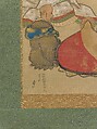 Six Poetic Geniuses, Nakamura Hōchū (Japanese, died 1819), Hanging scroll; ink, color, and gold paint on silk, Japan
